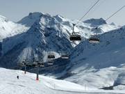 Plattenhorn - 4er Hochgeschwindigkeits-Sesselbahn (kuppelbar) mit Abdeckhauben