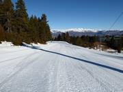 Leichte Piste am Pia Express