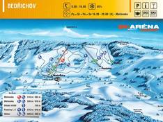 Pistenplan Bedřichov