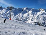 Piste an der Rosskarbahn