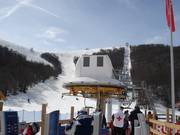 Colle Destro - 4er Sesselbahn fix geklemmt