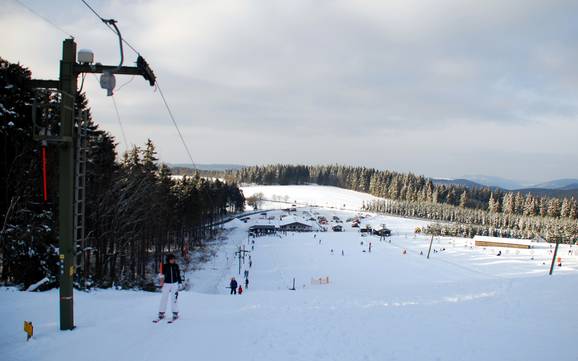 Höchstes Skigebiet im Hochsauerlandkreis – Skigebiet Sahnehang