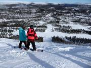 Start der schweren Piste Väggen