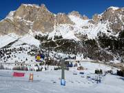 Falzarego-Col Gallina - 3er Sesselbahn fix geklemmt