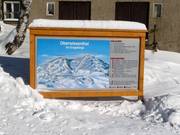 Pistenplan an der Talstation