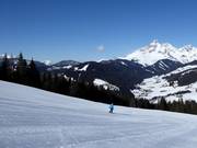 Blick von der Piste Papageno Richtung Großberg