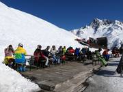 Sonnenterrasse der Ochsenalm