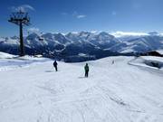 Piste an der Sesselbahn Lai Alv