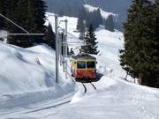 Schmalspurbahn Grütschalp (Lauterbrunnen) - Mürren
