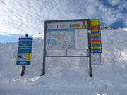 Informationstafel an der Gamsalp