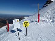 Gates (Zugänge) zu den extrem schweren Abfahrten