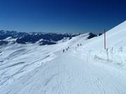 Start der Skiroute Mellental