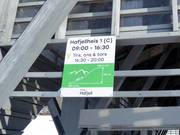 Detaillierte Liftinfos am Einstieg