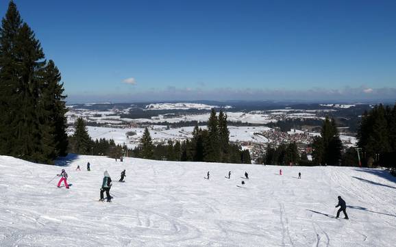 Skigebiete für Anfänger im Landkreis Ostallgäu – Anfänger Nesselwang – Alpspitze (Alpspitzbahn)