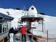 Furka - 4er Sesselbahn fix geklemmt