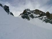 Gletscherabfahrt Point de Vue