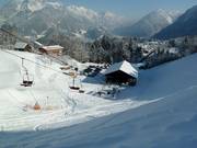 Einhornbahn I - 2er Sesselbahn fix geklemmt