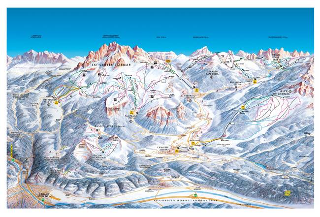 Ski Center Latemar & Val di Fiemme