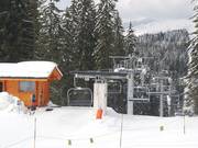 Nant Rouge - 4er Sesselbahn fix geklemmt