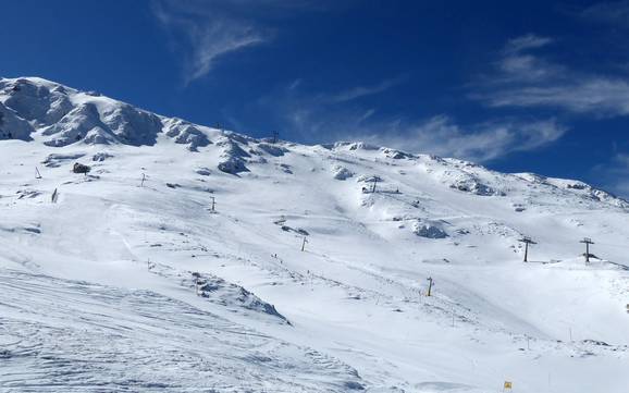 Skigebiete für Könner und Freeriding Pindos – Könner, Freerider Mount Parnassos – Fterolakka/Kellaria