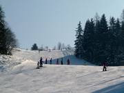 Mittelschwere Talabfahrt