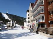 Unterkünfte direkt an der Piste im Ski center Studenets
