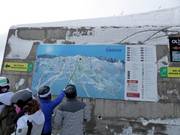 Pistenplan im Skigebiet Jahorina