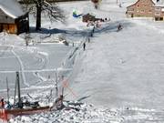 Skischullift Alt St. Johann - Seillift/Babylift mit niederer Seilführung