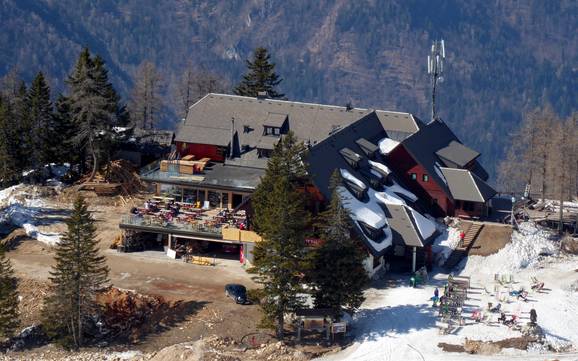 Steiner Alpen: Unterkunftsangebot der Skigebiete – Unterkunftsangebot Krvavec