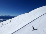 Finsterbach Freeride Abfahrt und Skiroute