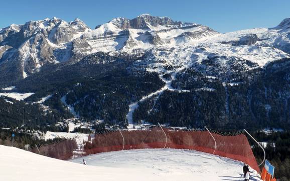 Skifahren im Geltungsbereich von Skirama Dolomiti