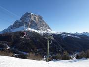 Pioda - 2er Sesselbahn fix geklemmt