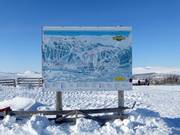Pistenplan im Skigebiet Ramundberget