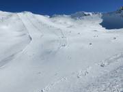 Pisten am Gletscher Jet