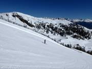 Schwerer Gipfelsteilhang