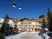 Unterkünfte direkt an der Piste