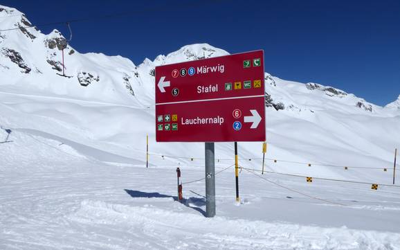 Lötschental: Orientierung in Skigebieten – Orientierung Lauchernalp – Lötschental