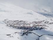 Weit verstreut: Die Häuser der Station La Toussuire