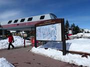 Informationstafel beim Cabriolet