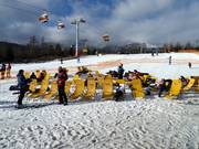 Sonnenliegen laden zum Verweilen ein