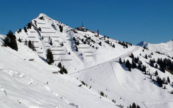 Skifahren bei Mittelberg
