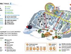 Pistenplan Vallée Bleue