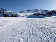 Schusspiste vom Furggsattel zum Schwarzsee
