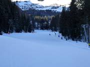 Einfache Piste in Talnähe am St. Leonhardlift