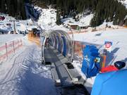 Horberg Shuttle 3 - Förderband/Zauberteppich mit Überdachung