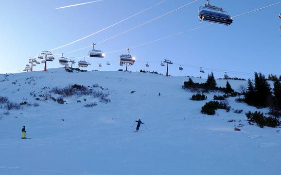 Skigebiete für Könner und Freeriding Chiemgau – Könner, Freerider Steinplatte Winklmoosalm – Waidring/Reit im Winkl