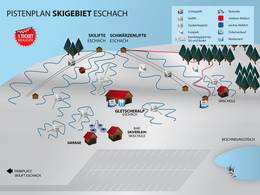 Pistenplan Schwärzenlifte – Eschach