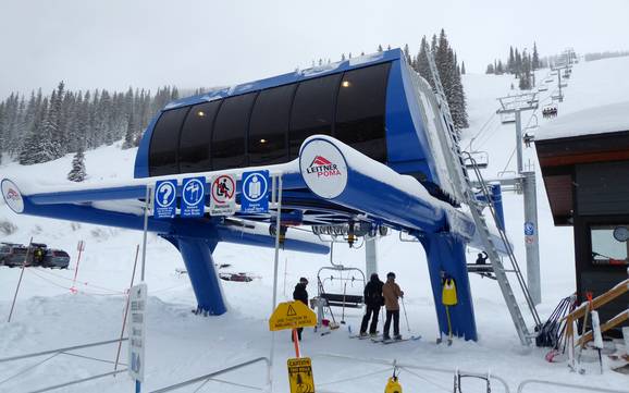 Skilifte/Seilbahnen Central Kootenay – Lifte/Seilbahnen Whitewater – Nelson