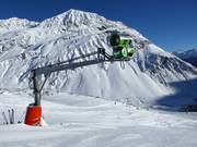 Leistungsstarke Beschneiung in Galtür
