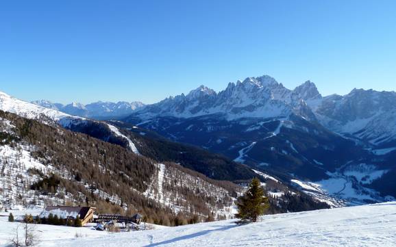 Sextental: Größe der Skigebiete – Größe 3 Zinnen Dolomiten – Helm/Stiergarten/Rotwand/Kreuzbergpass